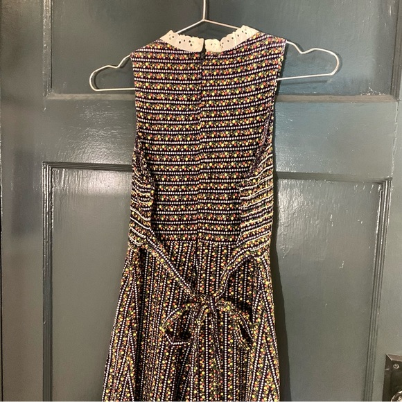 Vintage 70’s Cotton Floral Prairie Dress - Picture 6 of 10